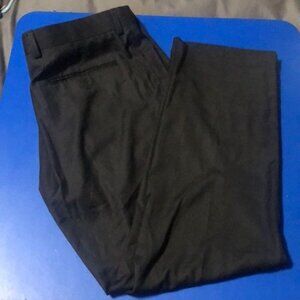 JF men’s slim fit black dress pants gently used size 36x30